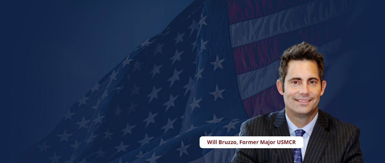 Will Bruzzo, former Major USMCR