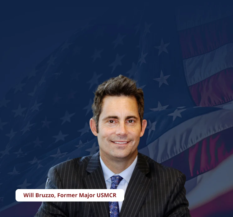 Will Bruzzo, former Major USMCR